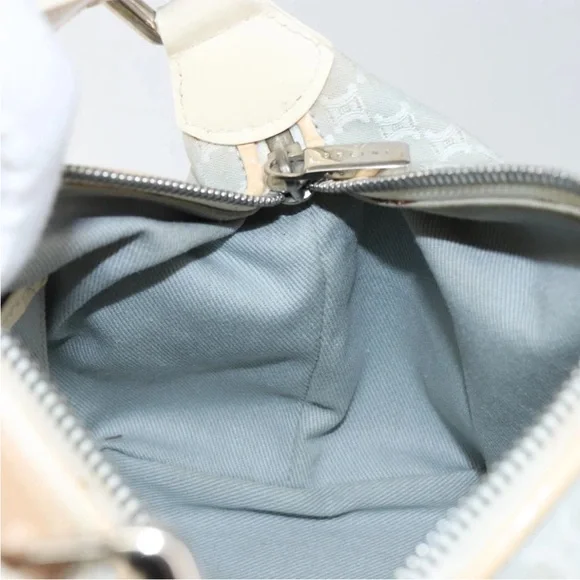 Celine Macadam Canvas handbag white silver - Picture 14 of 16